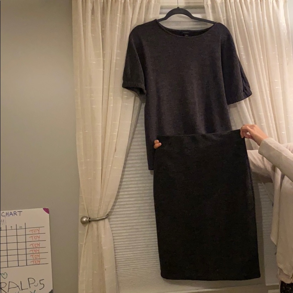 Ann Taylor shirt and skirt combo